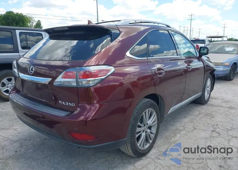 2013 Lexus Rx 350 from USA, damaged, VIN 2T2ZK1BAXDC101048
